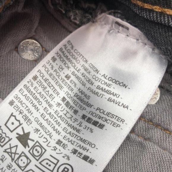 VINTAGE MENS LEVI 505 REGULAR FIT GRAYWASH JEANS 30x30 🇺🇸 - Picture 6 of 10